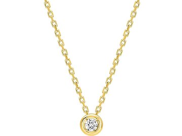 KETTING MET HANGER - 18kt Geelgoud | COLLECTION VANSCHOENWINKEL