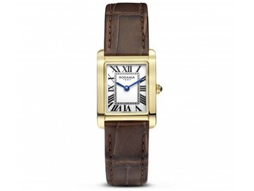 RODANIA SWISS MADE DAMES - Bicolor Staal-Plaqué / PVD | Rodania 1930 Swiss Made