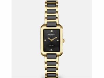 RODANIA SWISS MADE DAMES - CERAMICA STAAL/PVD-BICO | Rodania 1930 Swiss Made
