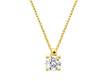 KETTING MET HANGER - 18kt Geelgoud | COLLECTION VANSCHOENWINKEL