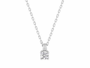 KETTING MET HANGER - 18kt Witgoud | COLLECTION VANSCHOENWINKEL