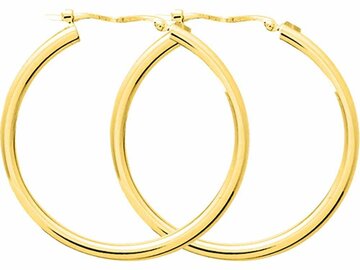 Oorbellen creolen - 18kt Geelgoud | COLLECTION VANSCHOENWINKEL