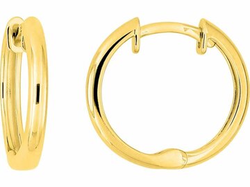 Oorbellen creolen - 18kt Geelgoud | COLLECTION VANSCHOENWINKEL